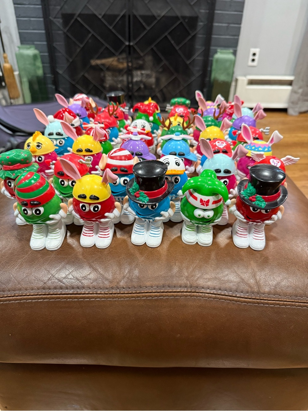 M&M'S Mini's Candy Dispensers Lot Of 41